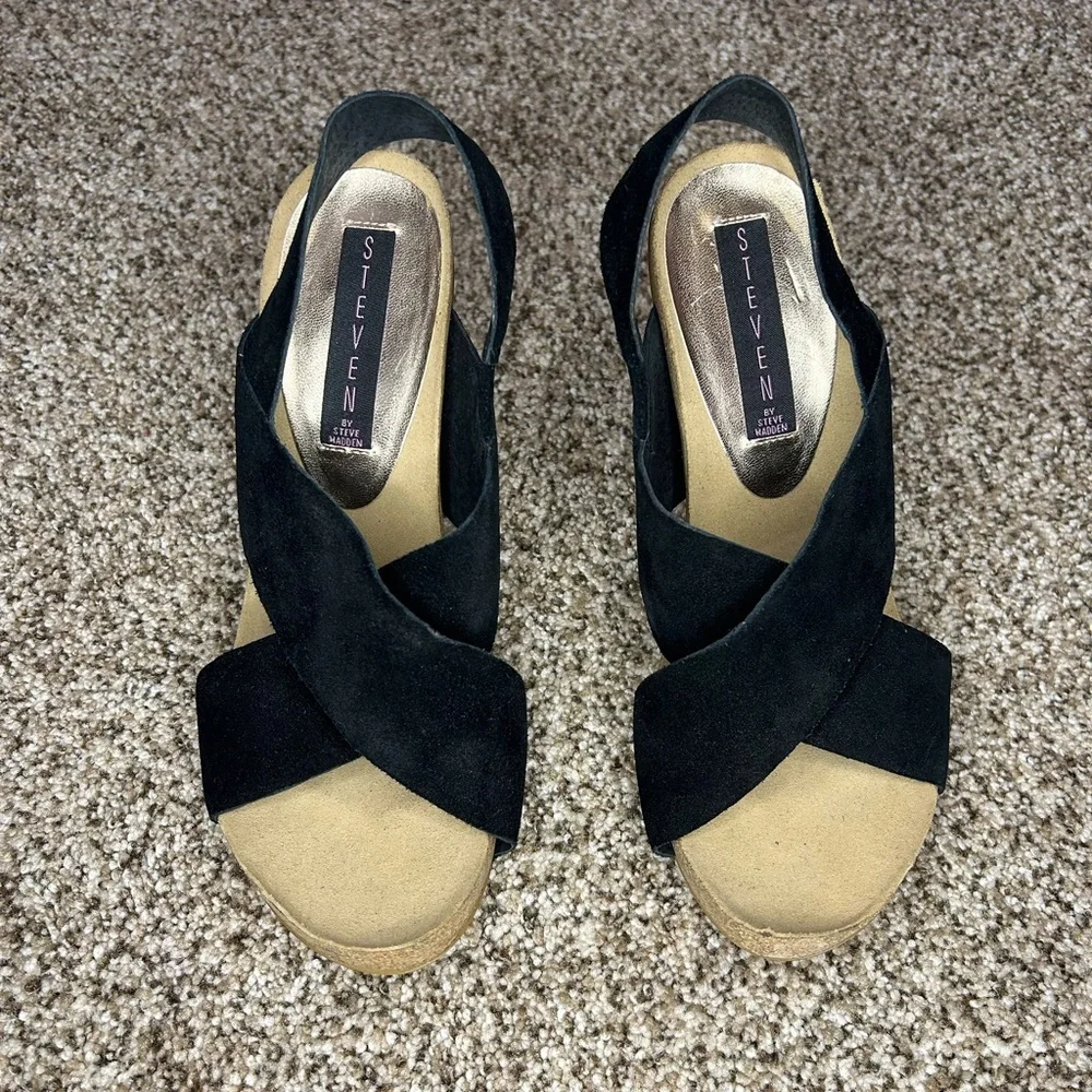 Steve Madden size 8.5 Strappy Slingback - Picture 1 of 4